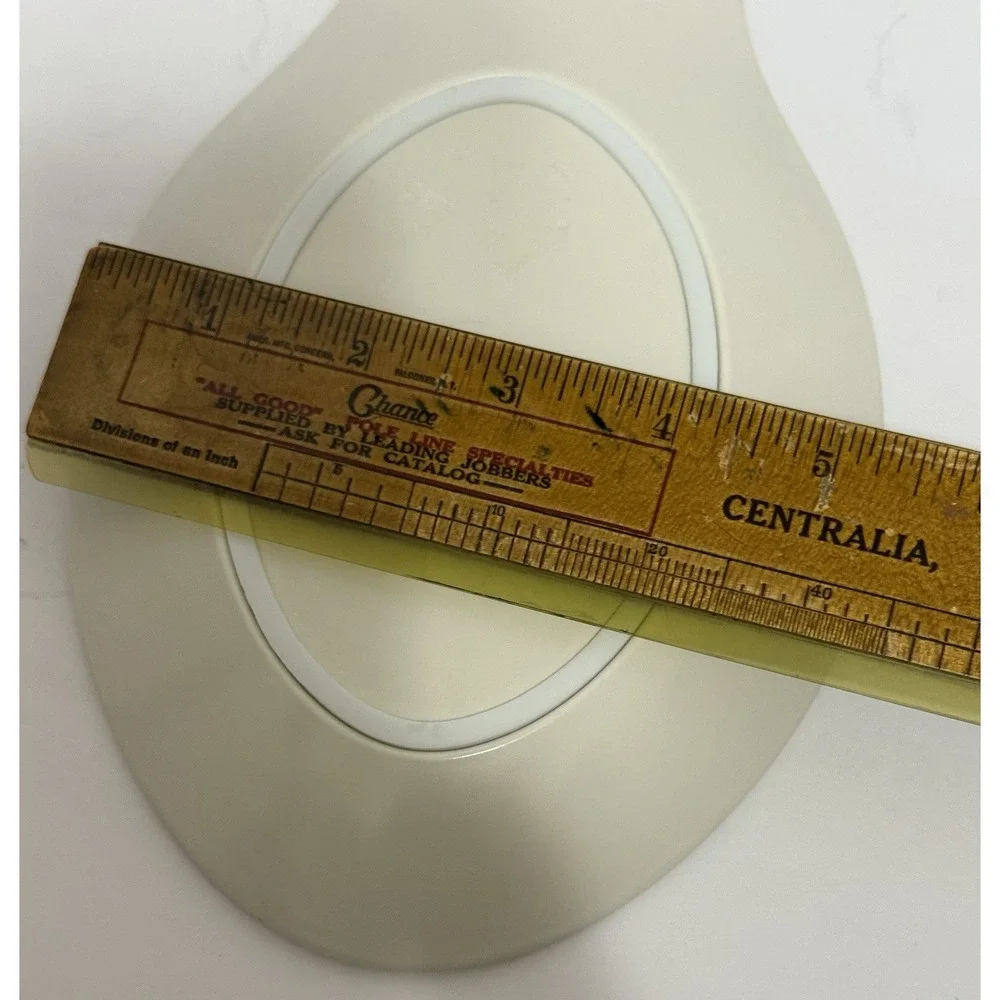 Royal Botanical Society 1895 Logo Poppies large Spoon Rest by‎ Kay Dee Designs